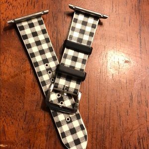 Kate Spade Apple Watch Band Gingham